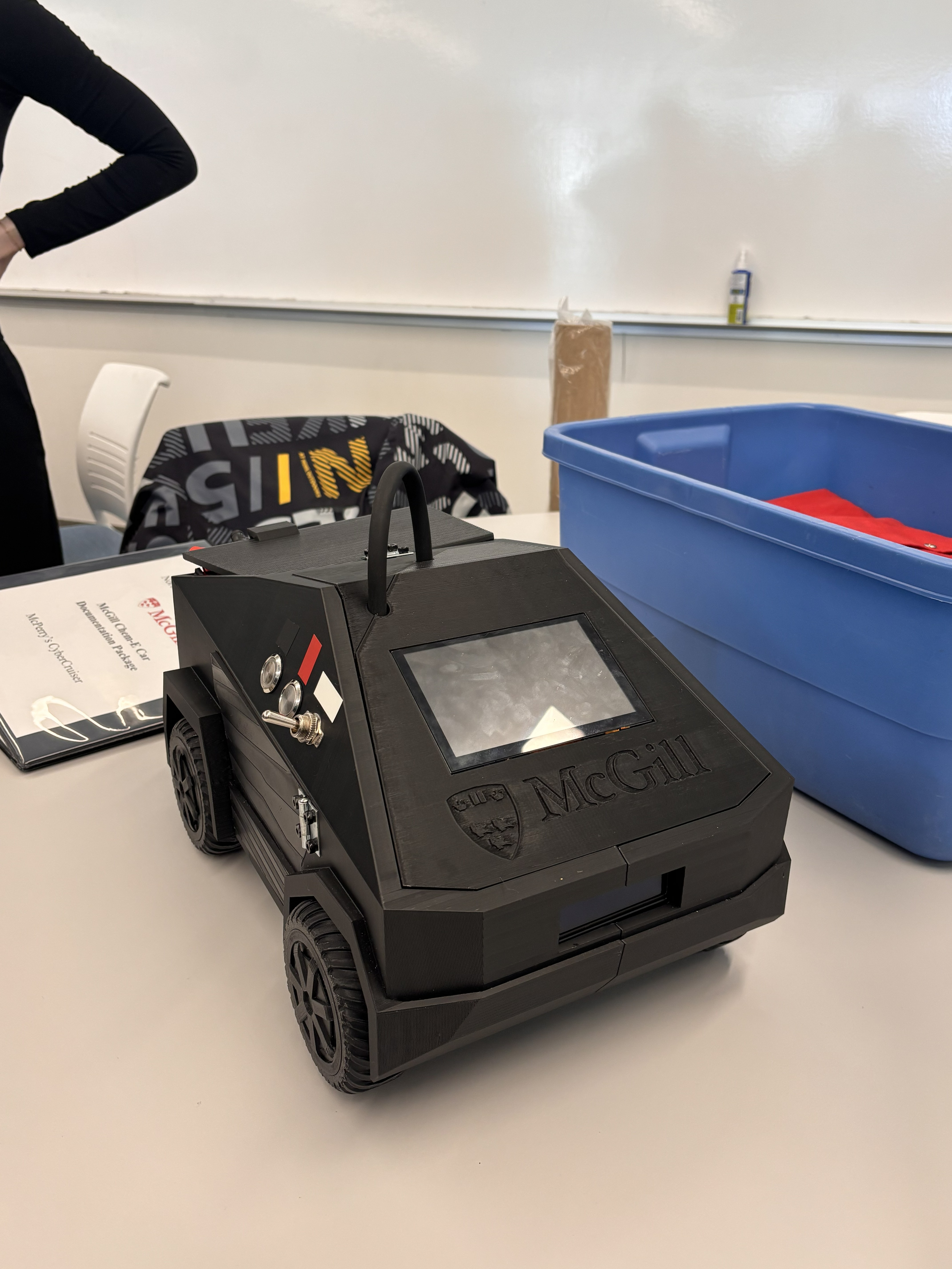 Last year's fully assembled car!