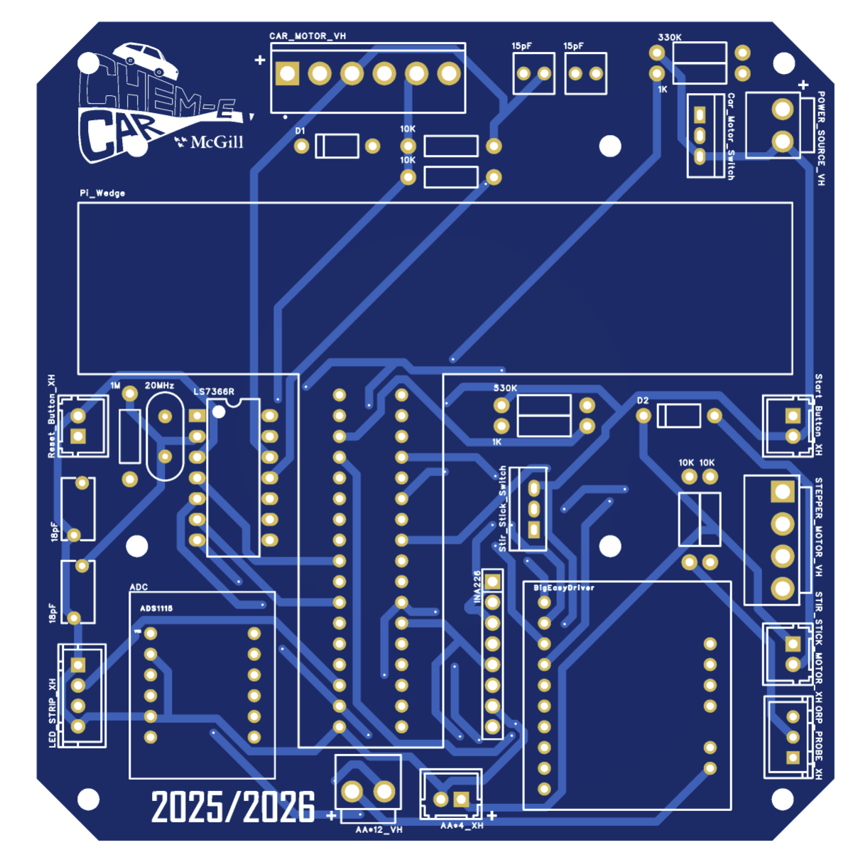 this year's 1st PCB prototype